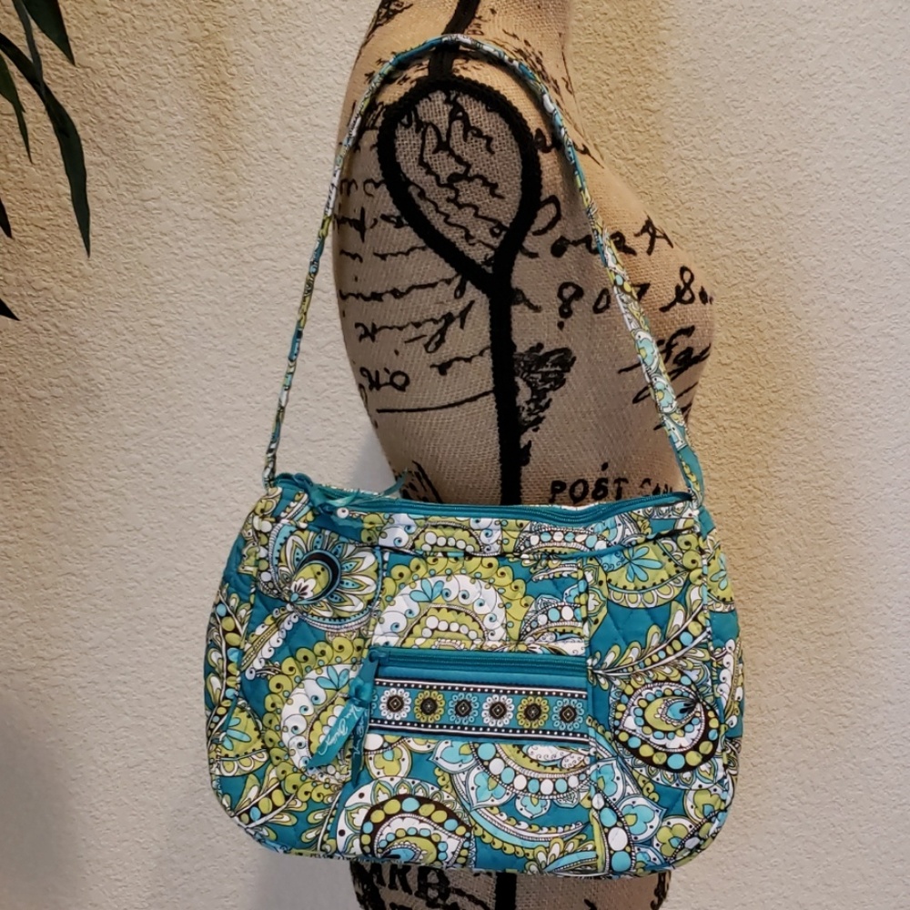 Vera Bradley Turquoise Print Handbag